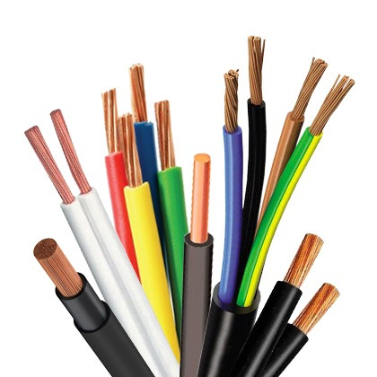 Bobinas de fios e cabos elétricos