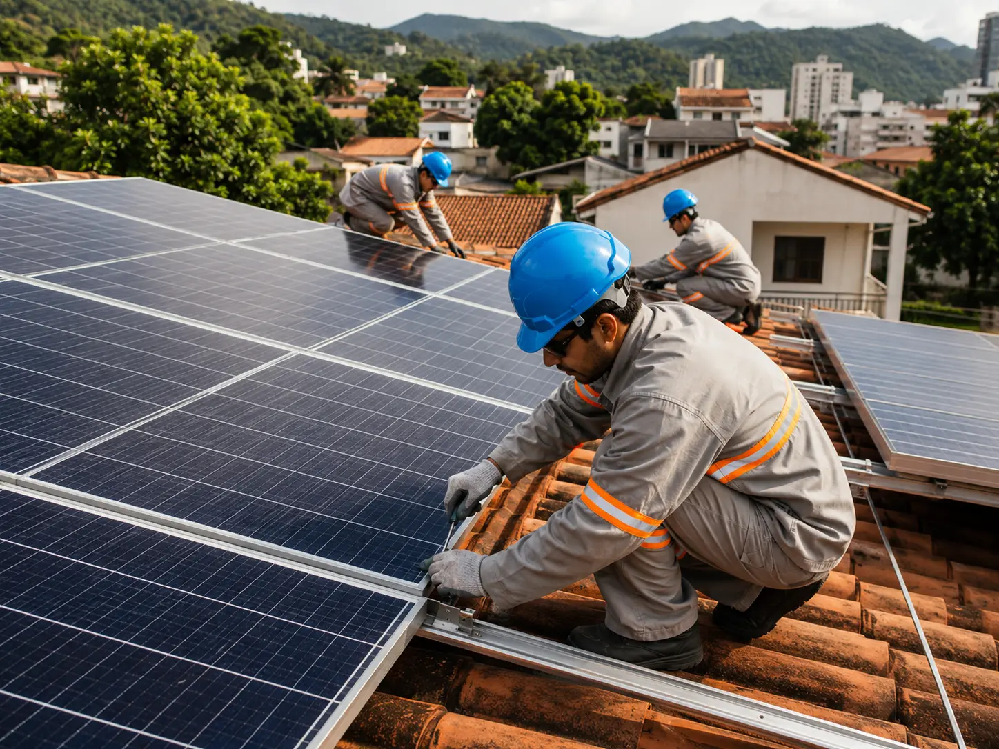 Integradores de energia solar