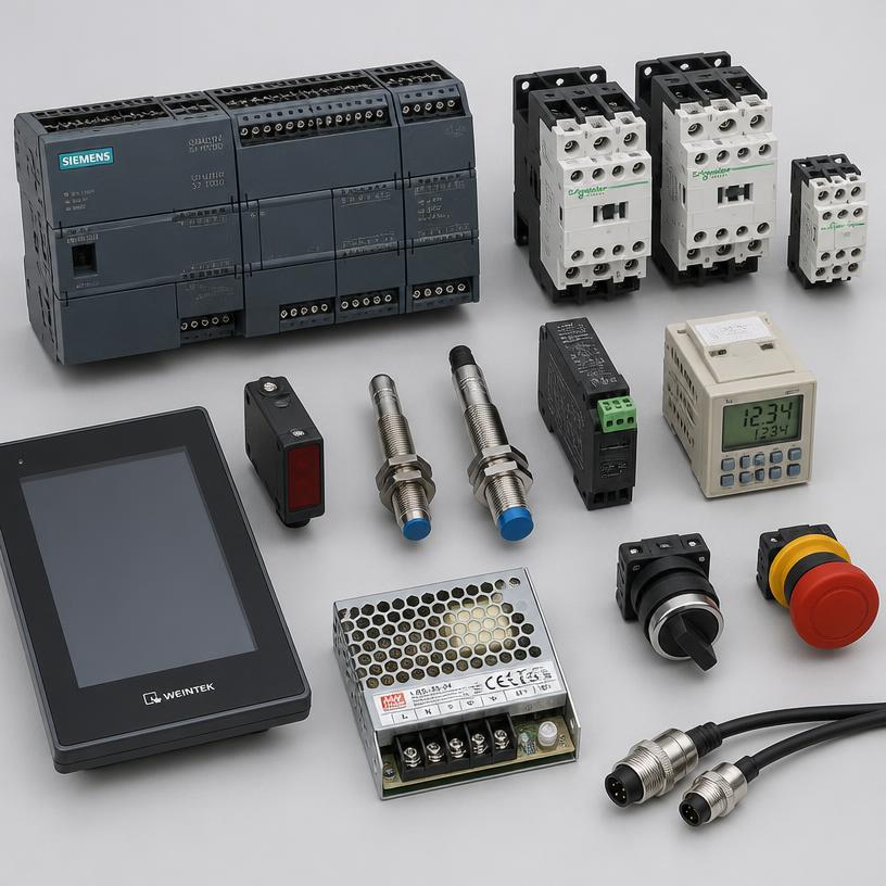 Componentes de automação industrial