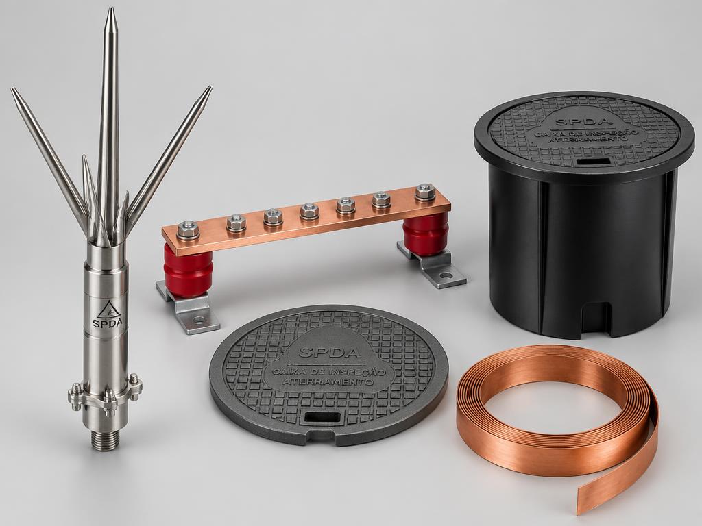 Materiais para SPDA